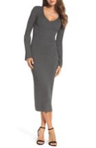 Women's French Connection Virgie Knits Midi Dress - Grey