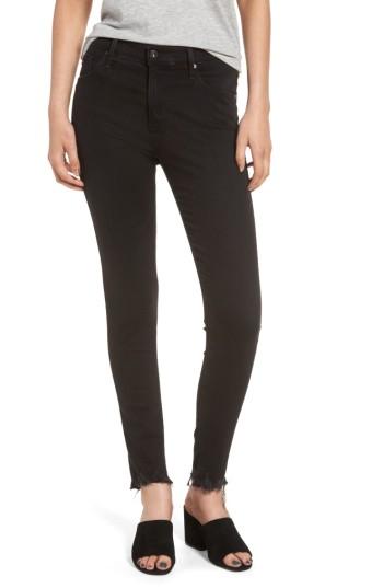Women's Ag Farrah High Waist Ankle Skinny Jeans - Black