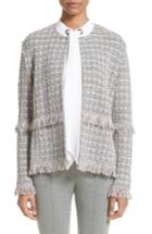 Women's St. John Collection Textural Powder Tweed Jacket