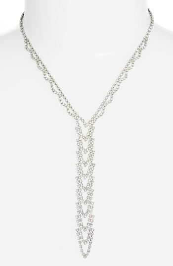 Women's Cristabelle Crystal Ladder Necklace