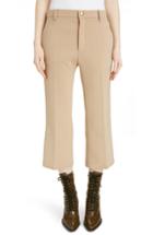 Women's Chloe Crop Flare Crepe Trousers Us / 44 Fr - Brown