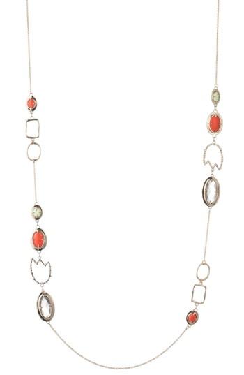 Women's Alexis Bittar Petal Briolette Station Necklace
