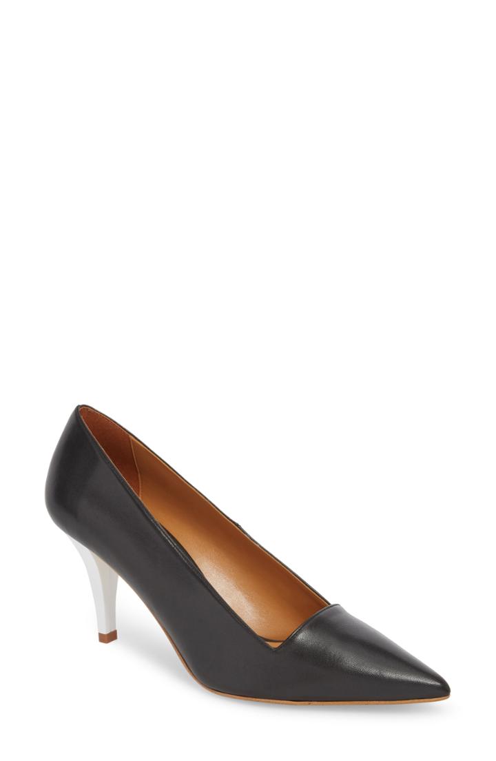 Women's Topshop Jubilee Pointy Toe Pump .5us / 38eu - Black
