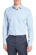 Men's 1901 Trim Fit Plaid Dress Shirt .5 - 32/33 - Green