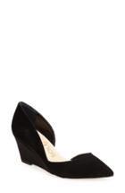 Women's Sole Society 'jillian' D'orsay Wedge M - Black