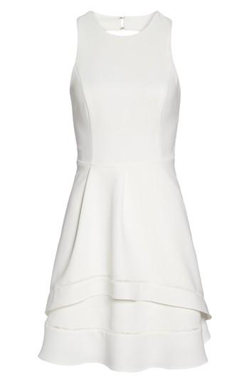 Women's Adelyn Rae Gemma Fit & Flare Dress