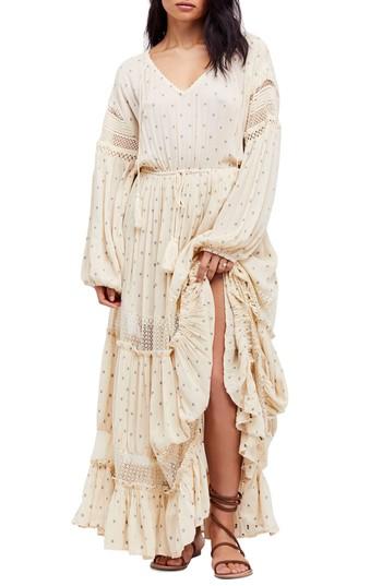 Women's Free People Sada Maxi Dress - Ivory