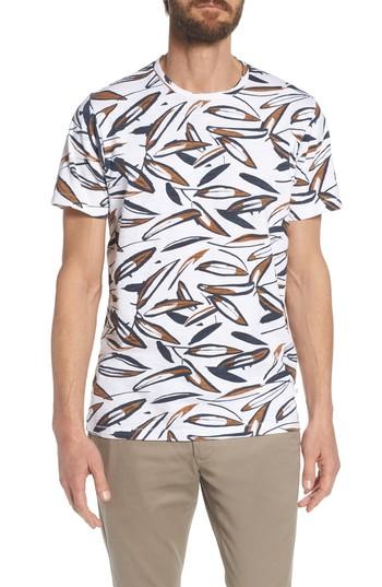 Men's Bonobos Leafy Arbour Slim Fit Heavyweight T-shirt - White