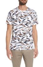 Men's Bonobos Leafy Arbour Slim Fit Heavyweight T-shirt - White