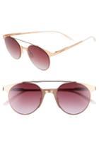 Women's Carrera Eyewear 50mm Gradient Round Sunglasses - Copper Gold