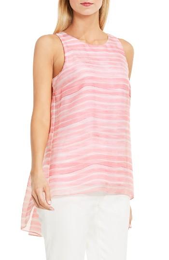 Women's Vince Camuto Chiffon Tank - Coral