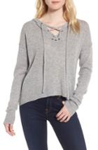 Women's Rails Dakota Cashmere Hooded Sweater - Grey