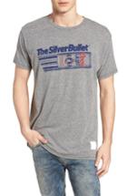 Men's Original Retro Brand Silver Bullet Graphic T-shirt - Grey