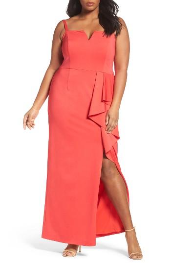 Women's Adrianna Papell Jersey Column Gown