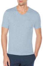 Men's Original Penguin Bing V-neck T-shirt, Size - Blue
