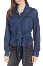 Women's Hudson Jeans Tie Front Top - Blue