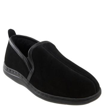 Men's L.b. Evans 'klondike' Slipper Xw - Black (online Only)