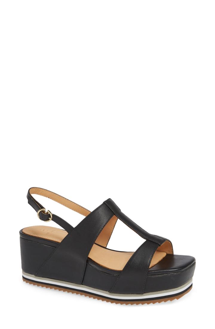 Women's Bill Blass Ursula Platform Sandal .5 M - Black