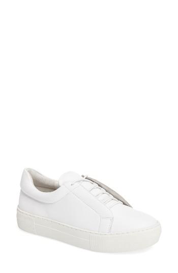 Women's Jslides Alice Platform Sneaker M - White