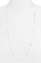 Women's Zoe Chicco Itty Bitty Round Disc Station Necklace
