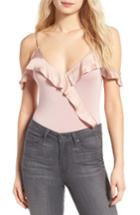 Women's Willow & Clay Ruffle Off The Shoulder Bodysuit