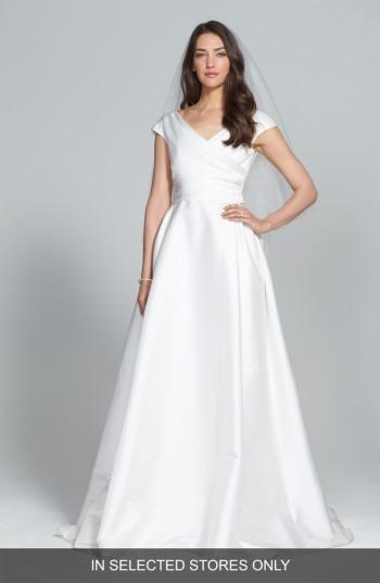 Women's Jesus Peiro Taffeta Mikado A-line Dress, Size In Store Only - Ivory