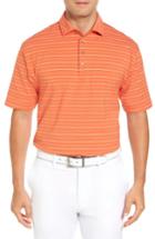 Men's Bobby Jones Liquid Cotton Stretch Jersey Golf Polo - Orange