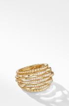 Women's David Yurman Tides Dome Ring With Diamonds