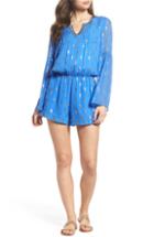 Women's Vince Camuto Swirl Movements Belted Jumpsuit