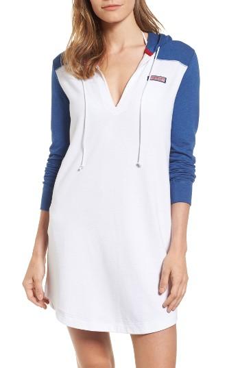 Women's Vineyard Vines Hoodie Cover-up - White