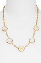 Women's Tory Burch Mother-of-pearl Station Necklace
