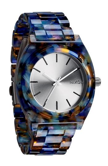 Women's Nixon 'the Time Teller Watercolor' Watch, 39mm X 37mm