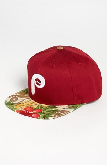 American Needle 'philadelphia Phillies - Visor Trip' Baseball Cap Red/ White