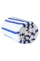 Women's Las Bayadas Stripe Cotton Blend Beach Blanket