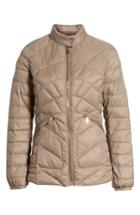 Women's Bernardo Water-resistant Thermoplume Insulated Jacket - Beige