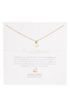 Women's Dogeared Bridesmaid Heart Pendant Necklace