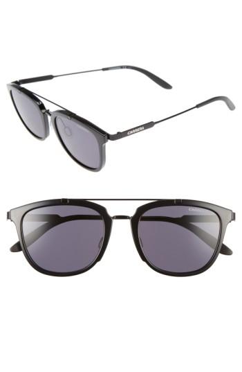 Women's Carrera Eyewear 51mm Retro Sunglasses - Shiny Black Matte Black