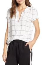 Women's Bishop + Young Soho Leaf & Dot Print High/low Tunic