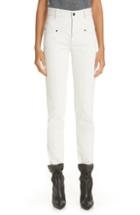 Women's Isabel Marant '80s High Rise Straight Leg Jeans Us / 42 Fr - White