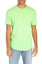 Men's Goodlife Scallop Slub Crewneck T-shirt, Size - Green