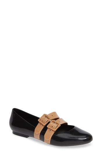 Women's Melissa + Vivienne Westwood Doll Flat M - Black