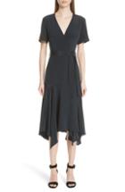 Women's A.l.c. Dafne Puff Shoulder Body-con Dress - Black