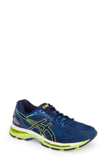 Men's Asics Gel-nimbus 19 Running Shoe D - Blue