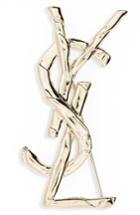 Women's Saint Laurent Drape Monogram Pin