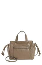 Marc Jacobs Tied Up Leather Shoulder/crossbody Tote - Brown