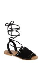 Women's Topshop Hope Lace-up Sandal .5us / 35eu - Black