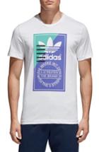 Men's Adidas Originals Tongue Label T-shirt - White