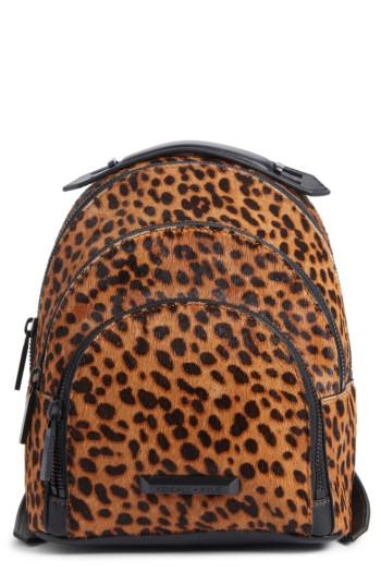 Kendall + Kylie Mini Sloane Genuine Calf Hair & Leather Backpack -
