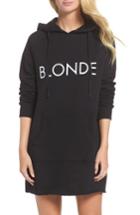 Women's Brunette The Label Blonde Tunic Hoodie /small - Black