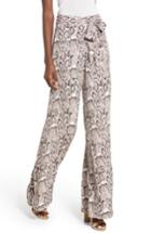 Women's Afrm Caspian Wide Leg Pants - Beige